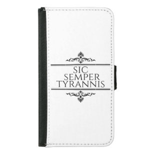 Sic Semper Tyrannis Samsung Galaxy S5 Wallet Case