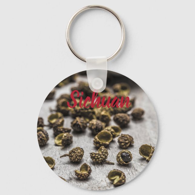 Sichuan Pepper Chinese Cuisine Keychain (Front)