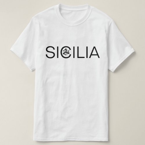 Sicilia and Trinacria T_Shirt