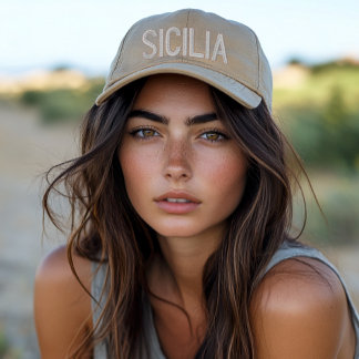 Sicilia Embroidered Cap