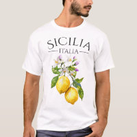 Sicilia Italian Souvenir Italy Lemons