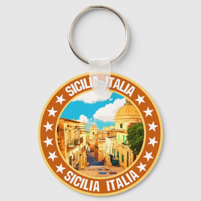 Sicilia                                            keychain (Front)