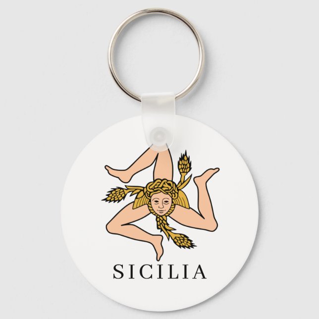 Sicilia Keychain (Front)