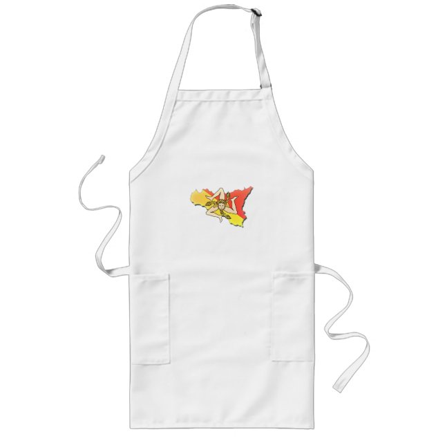 Sicilia 🇮🇹 ☀️ long apron (Front)