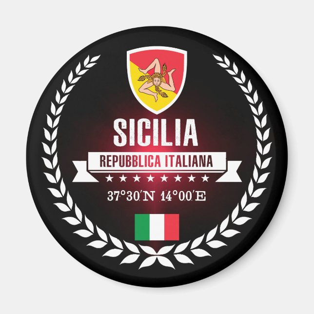Sicilia Magnet (Front)