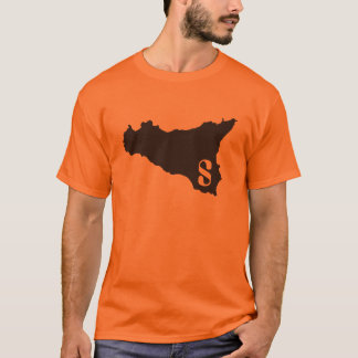 Sicilia orange and black T-Shirt