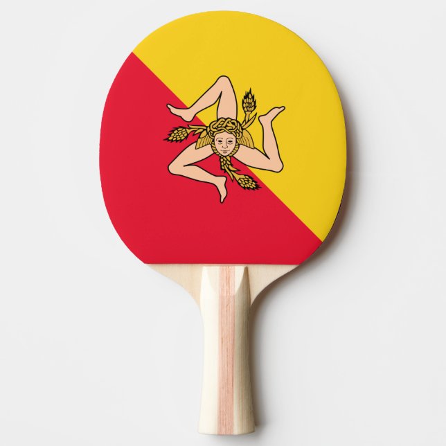 Sicilia Ping Pong Paddle (Front)