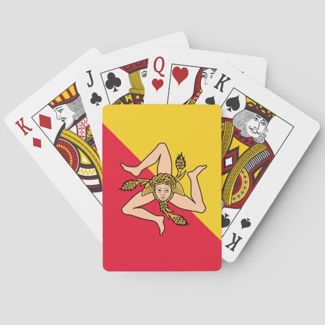 Sicilia Poker Cards (Back)