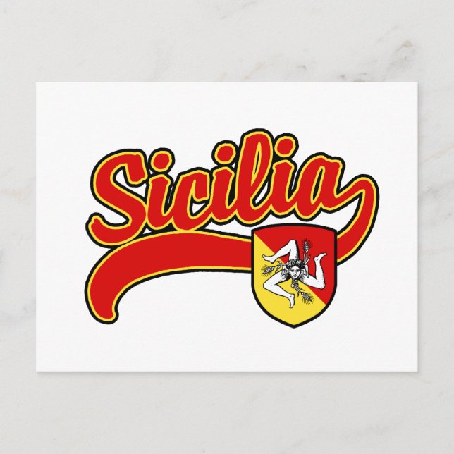 Sicilia Postcard (Front)