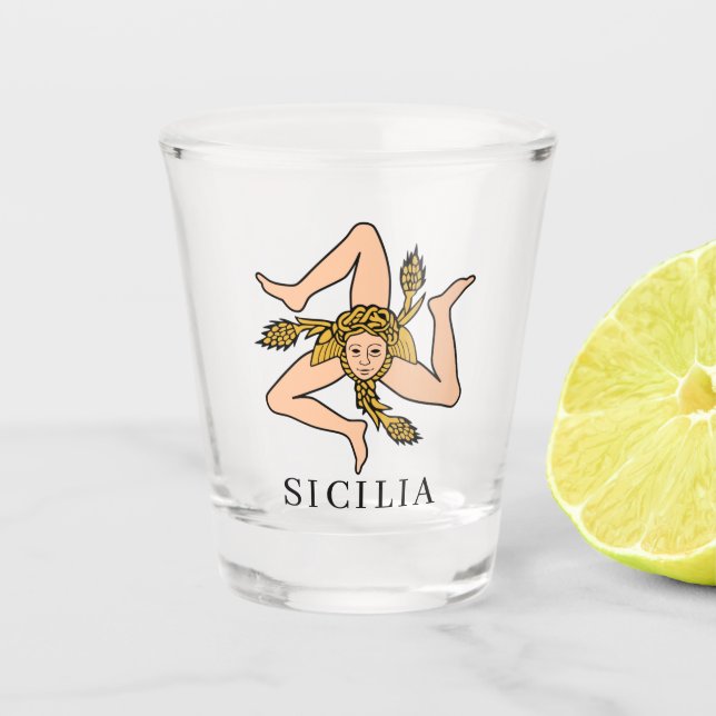 Sicilia Shot Glass (Front)