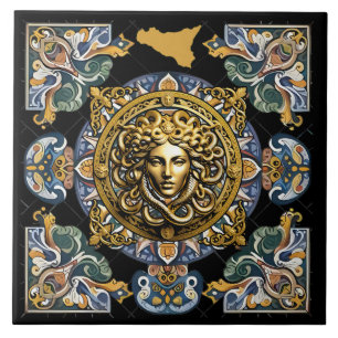 Sicilia Sicilian Pattern  Ceramic Tile