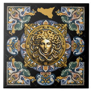 Sicilia Sicilian Pattern  Ceramic Tile