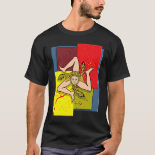 Sicilia Sicily I Trinacria Italian T-Shirt