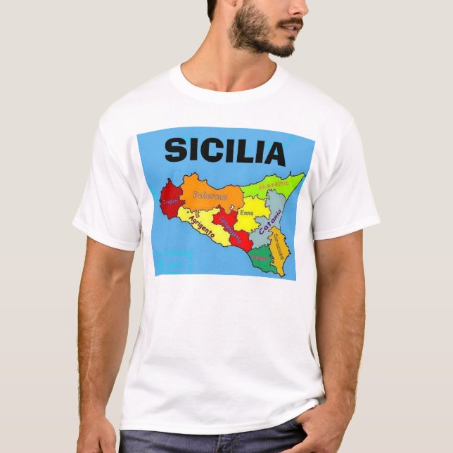 Sicilia, Sicily T-Shirt (Front)