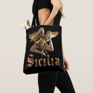 Sicilia / Sicily Trinacria Tote Bag