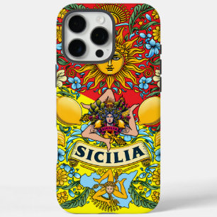 Sicilia Trinacria iPhone 16 Pro Max case 