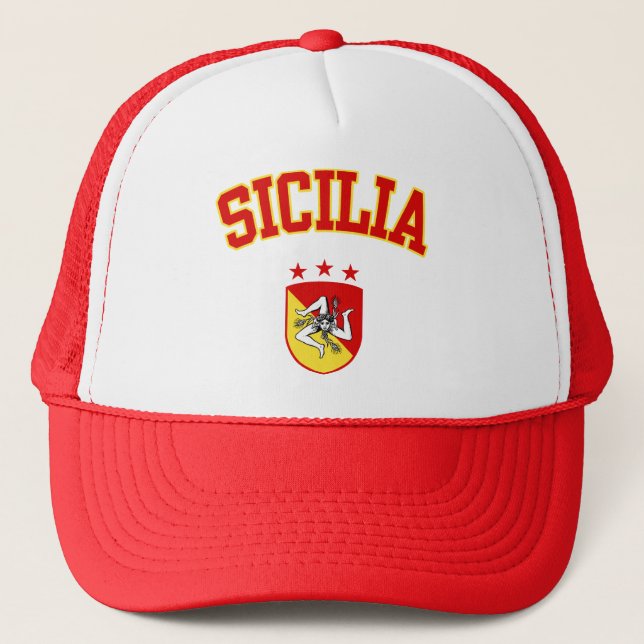 Sicilia Trucker Hat (Front)