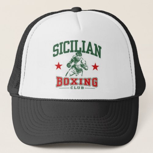 Sicilian Boxing Trucker Hat