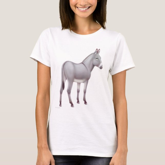 Sicilian Donkey Ladies Flowy Shirt (Front)