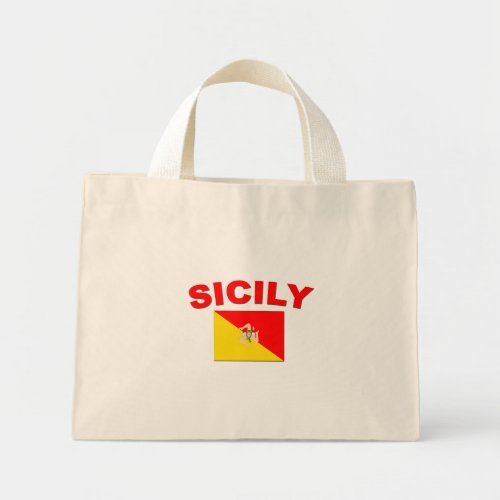 Sicilian Flag 1 Mini Tote Bag