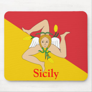 Sicilian Flag Mousepad