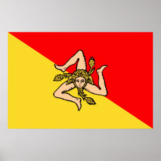 Sicilian, Italy Poster
