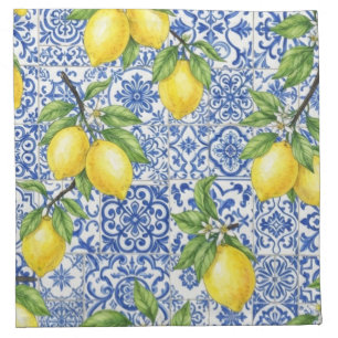 Sicilian Lemon Cloth Napkin