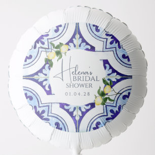 Sicilian Majolica Party Balloons – Lemon Theme