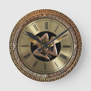 Sicilian Medusa Wall Clock