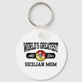 Sicilian Mom Keychain