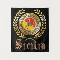 Sicilian Patriotic Tapestry