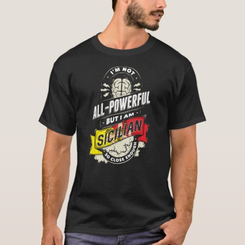 Sicilian Pride Region and State T_Shirt