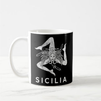 Sicilian Pride Sicilia Sicilian Flag Trinacria Fad Coffee Mug
