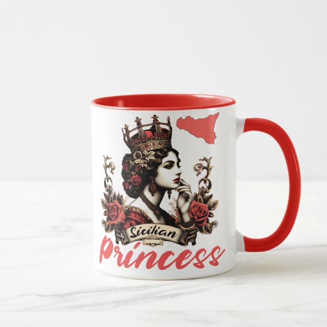 Sicilian Princess  Mug (Right)