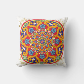 Sicilian samples - Taormina style Throw Pillow