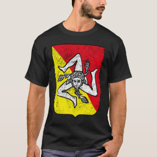 Sicilian Souvenir Italy 2022 Men Women Kids T-Shirt