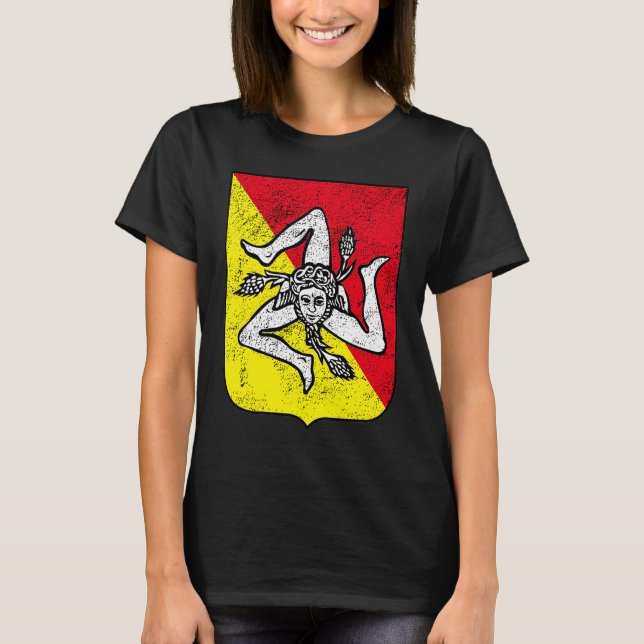 Sicilian Souvenir Italy 2022 Men Women Kids T-Shirt (Front)