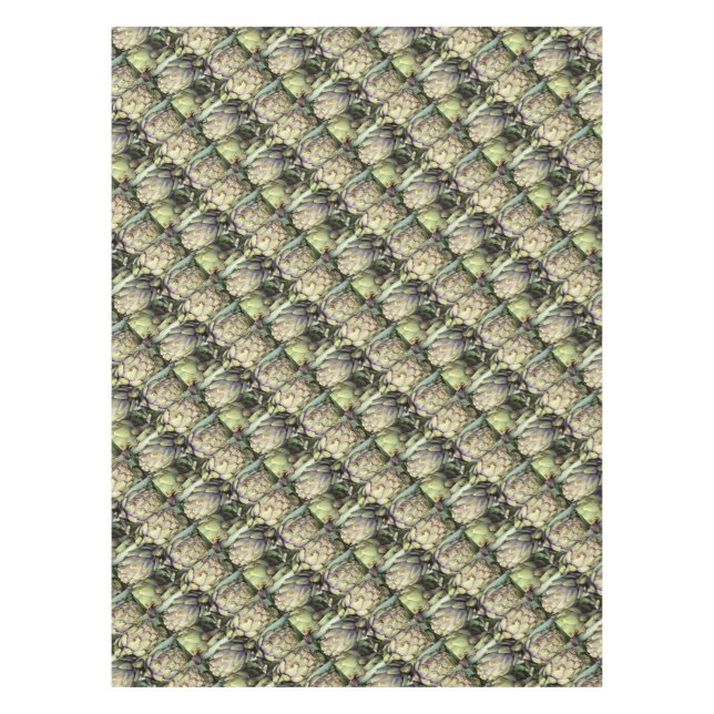 Sicilian still life with artichokes tablecloth (Front)