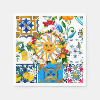 Sicilian style,summer art,lemons