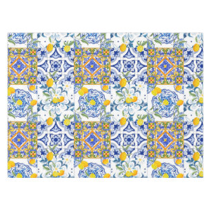 Sicilian style,summer art Tablecloth
