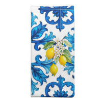 Sicilian,summer,lemon,mosaic,blue 