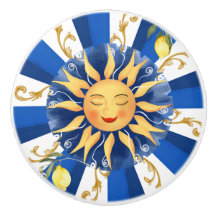 Sicilian sun, majolica,lemon,