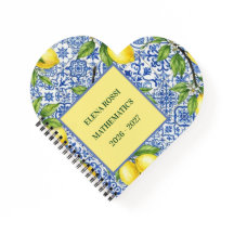 Sicilian Tile & Lemon Personalized Back to School