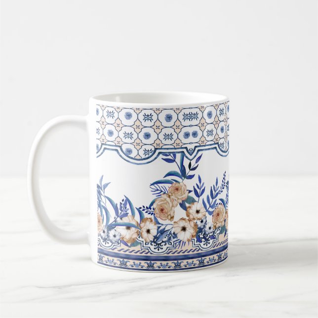 Sicilian Tile Mug | Colorful Italian Ceramic (Left)