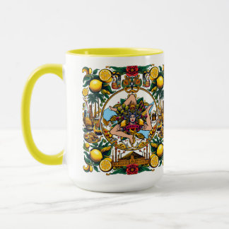 Sicilian Trinacria Design Mug
