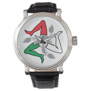 Sicilian Trinacria Medusa Design Watch