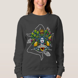 Sicilian Trinacria  Sweatshirt
