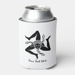 Sicilian Trinacria Your Text and Background Can Cooler