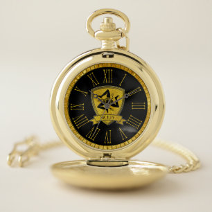 Sicilian Trinacria Your Text Pocket Watch