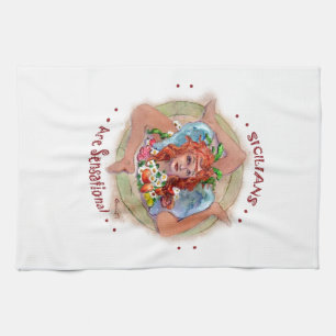 Sicilians are Sensational Kitchen Towel